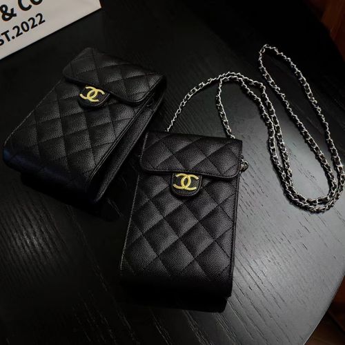 CHANEL ポーチ チェーン付きバック